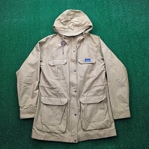 Penfield Kasson 60/40 Mountain Parka Jacket Womens Medium Tan Utility Outdoors